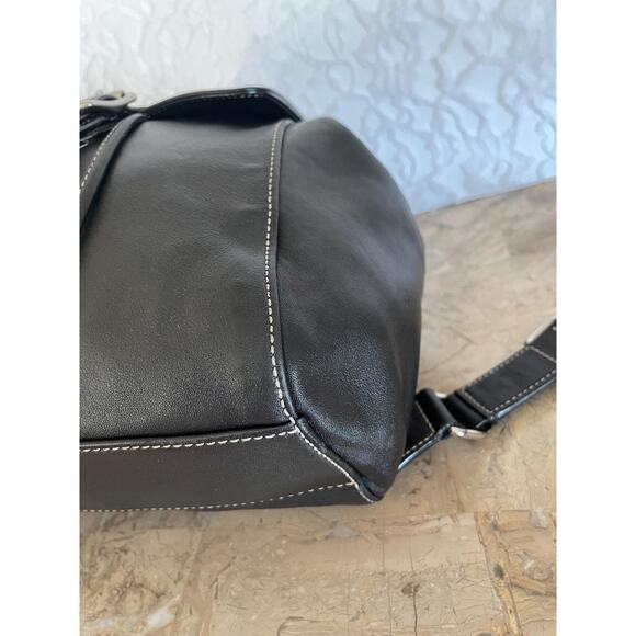 Vtg Coach Legacy black backpack Daypack 9569 - Picture 7 of 10